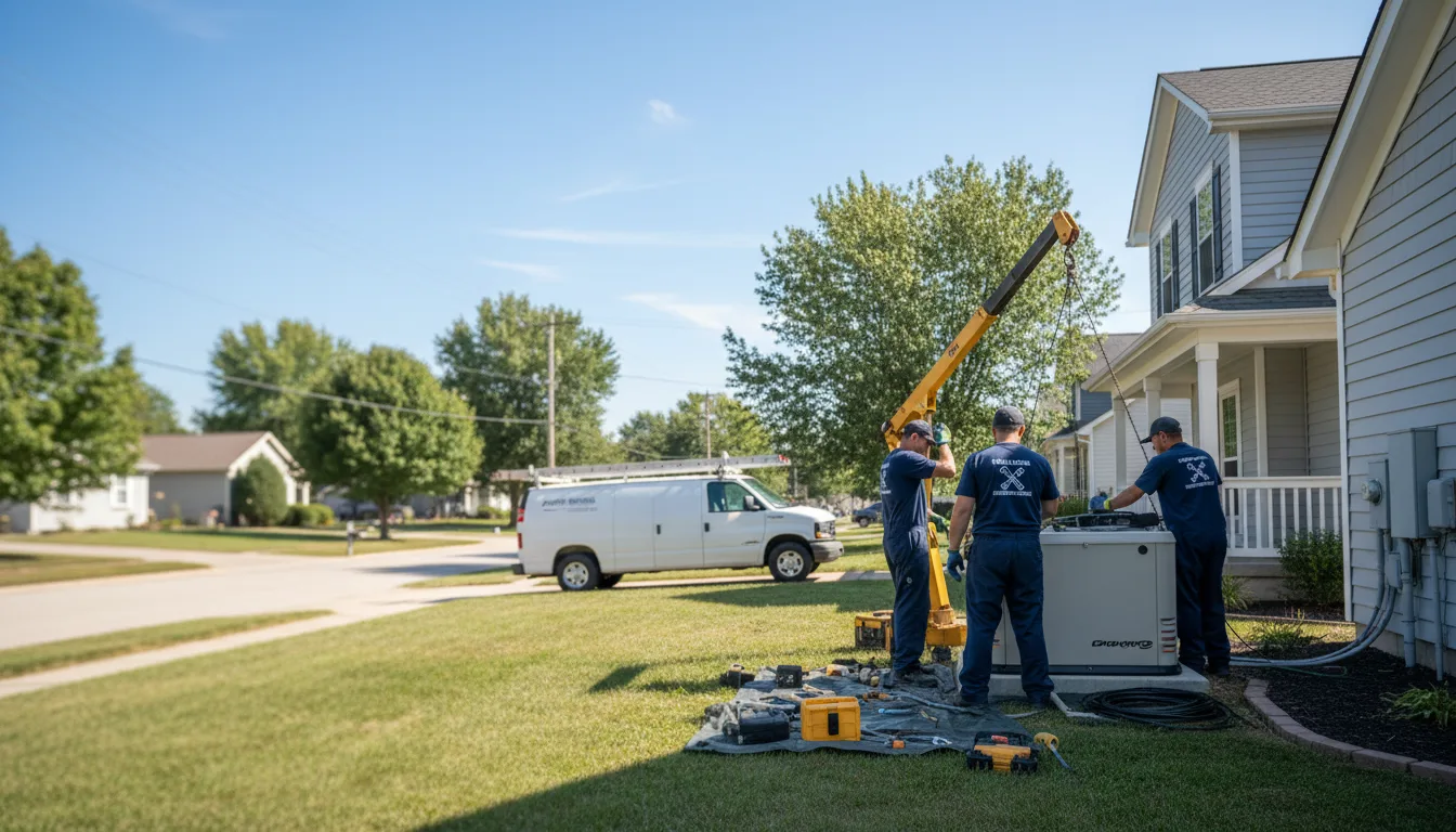 Generator Installation in New Lisbon, IN near me